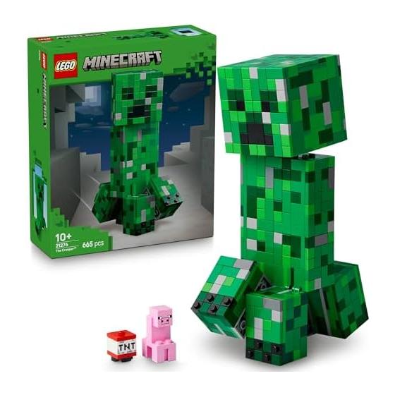 LEGO Minecraft Creeper Toy Birthday Present Block Father s Day Boys Girls Children 10 Years Old 11 Years Old 12 Years Old Elementary School Minecraft