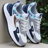 Autumn men's shoes waterproof leather shoes men's lightweight sports shoes soft sole casual running shoes dad shoes