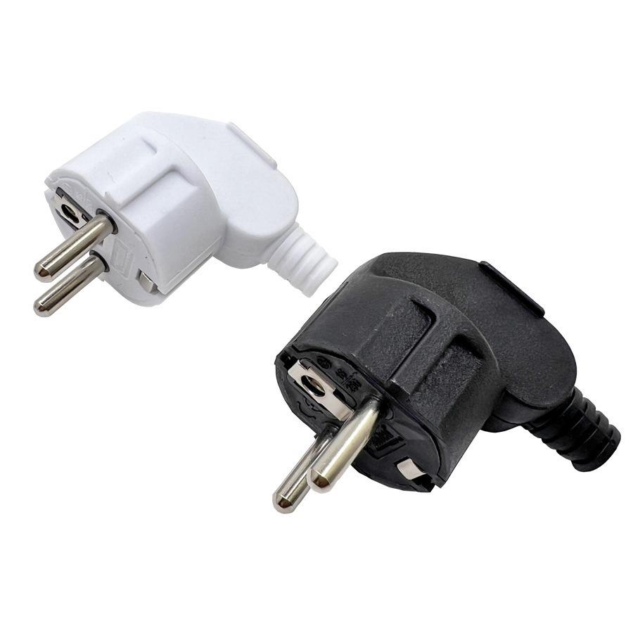 16A European Multi-Style Connectable Plug (German/French/Russian/Korean) with Detachable Design