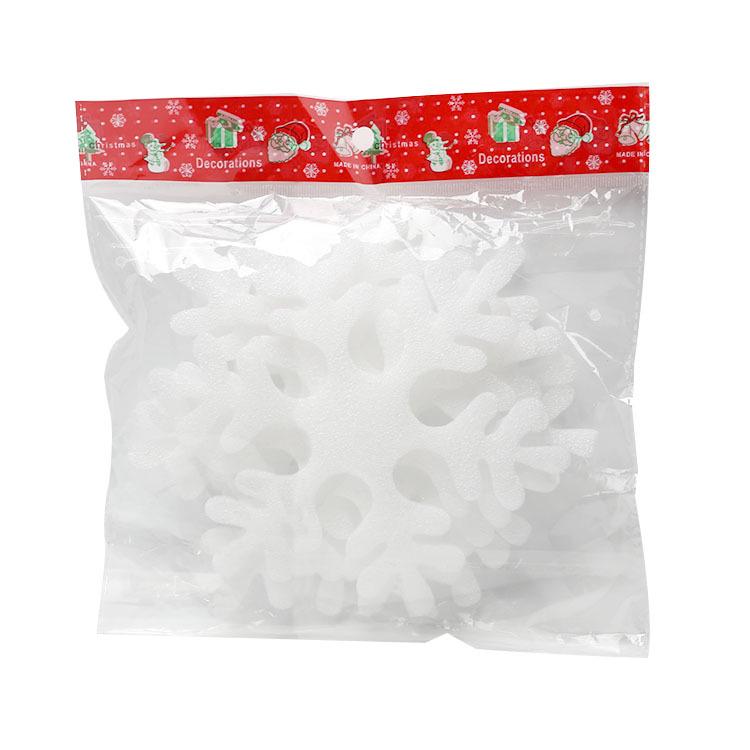 Foam Snowflake & Pine Cone Christmas Tree Ornaments Set - 26 Pieces