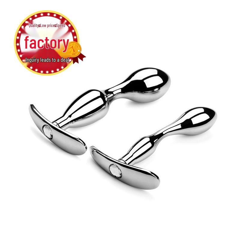 Kovová kotva anální zástrčka pro expanzi a SM hru