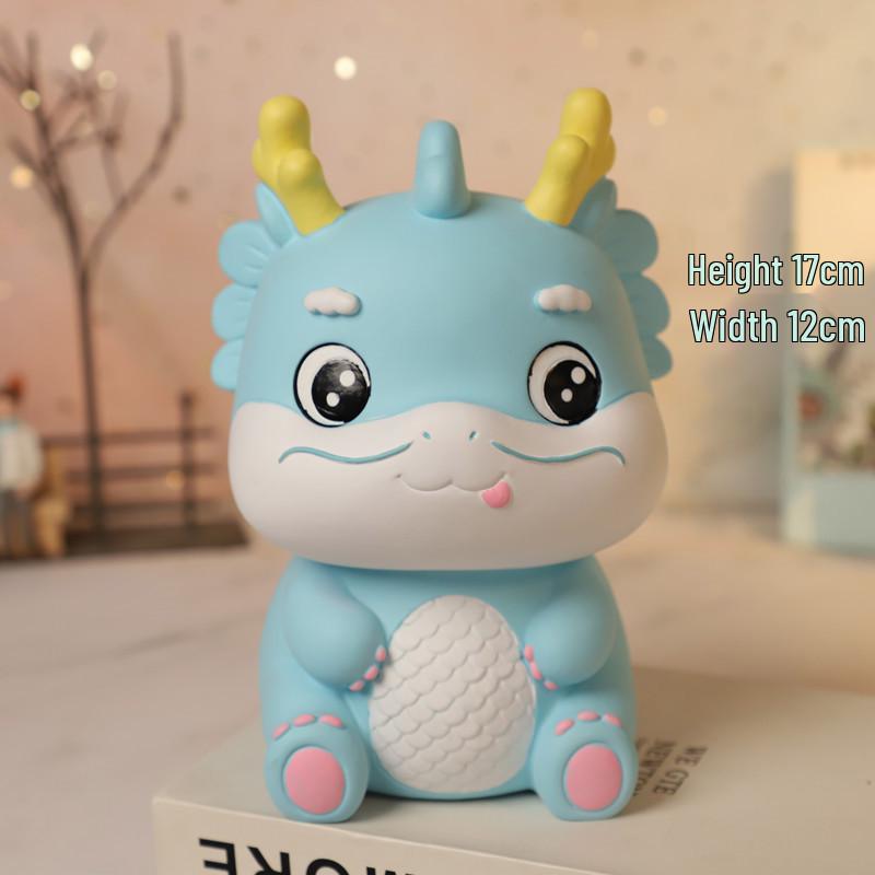 

Копилка «Год Дракона»: Прочный винил, Защита от падений и ударов, Копилка, Декоративная настольная игрушка Piggy Bank