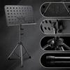 Colorful Folding Height-Adjustable Music Stand, Compact Individual Pack, Musical Instrument Stand
