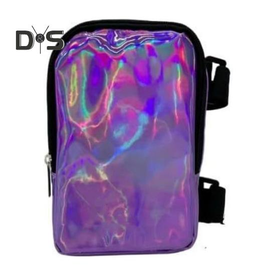 Venkovní stehenní taška Vodotěsná Nastavitelná Elastická Páska Zapínání na zip Přenosná Fanny Pack Velká kapacita s vnitřní síťovanou kapsou Jogging Turistika Cestování