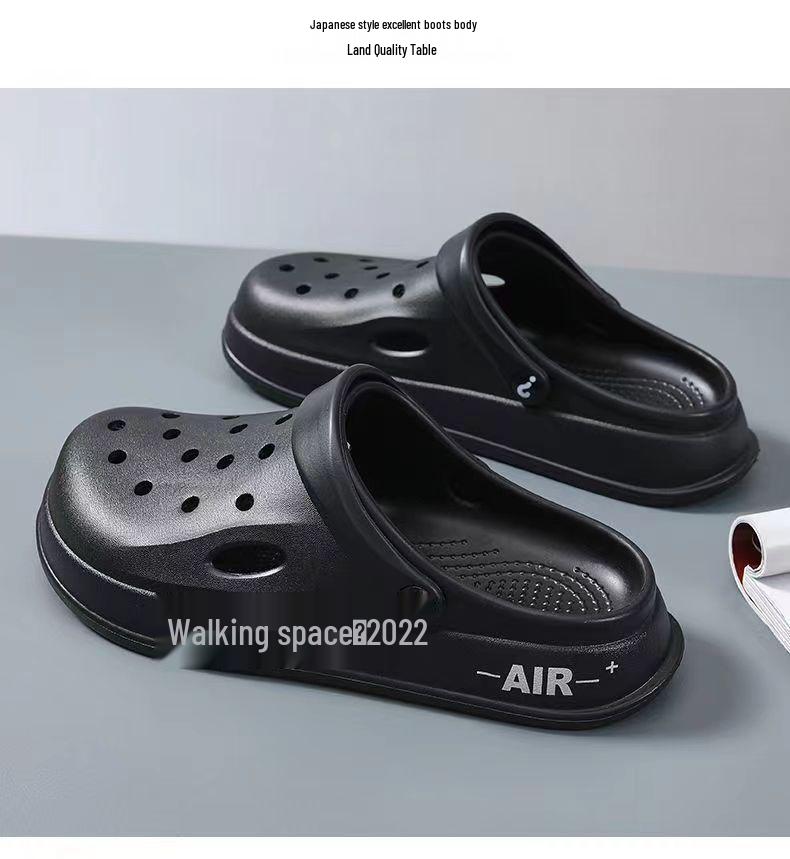 2023 Non-Slip Thick-Soled Casual Korean Beach Slippers - Soft-Soled Men's Nurse Clogs