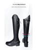 HelloHorse Premium Cowhide Equestrian Riding and Show Jumping Boots
