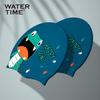WATERTIME Kinder Wasserdichte Silikon-Badekappe