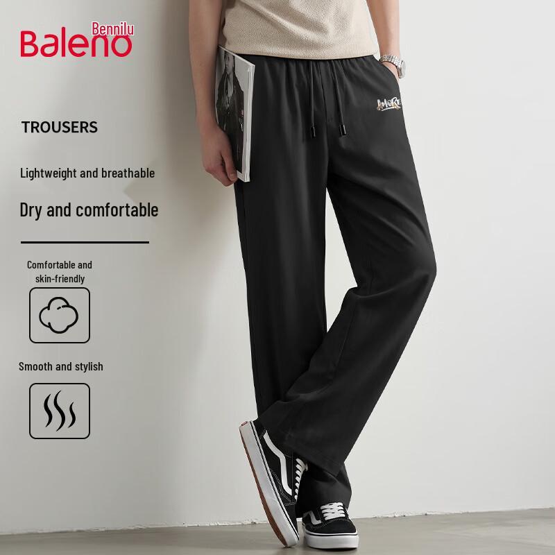 Baleno Men s Summer Lightweight Breathable Straight-Leg Casual Pants XL