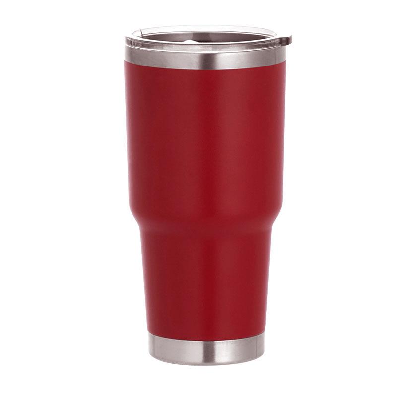 30oz 304 Stainless Steel Vacuum Insulated Car Cup with Powder Coating.