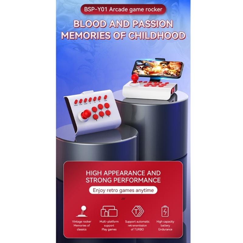 Game Joystick Rocker Fighting Controller for Switchs PC Game Controller Board Joystick Control Device