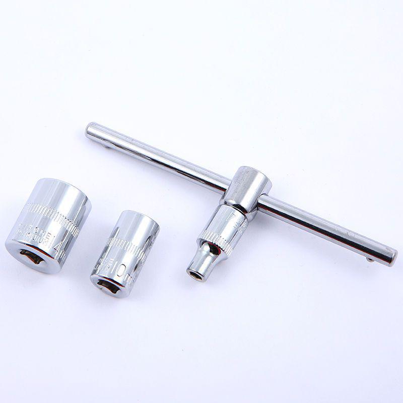 46-Piece Car & Motorcycle Repair Tool Set - Socket, Ratchet Wrench, Hex Key