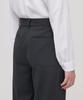 MUSINSA STANDARD WOMAN Women'S Lightweight Straight Hidden Banding Slacks [Gray]