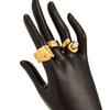 European Trendy Irregular Pleated Open Ring - Women's Light Luxury Jewelry