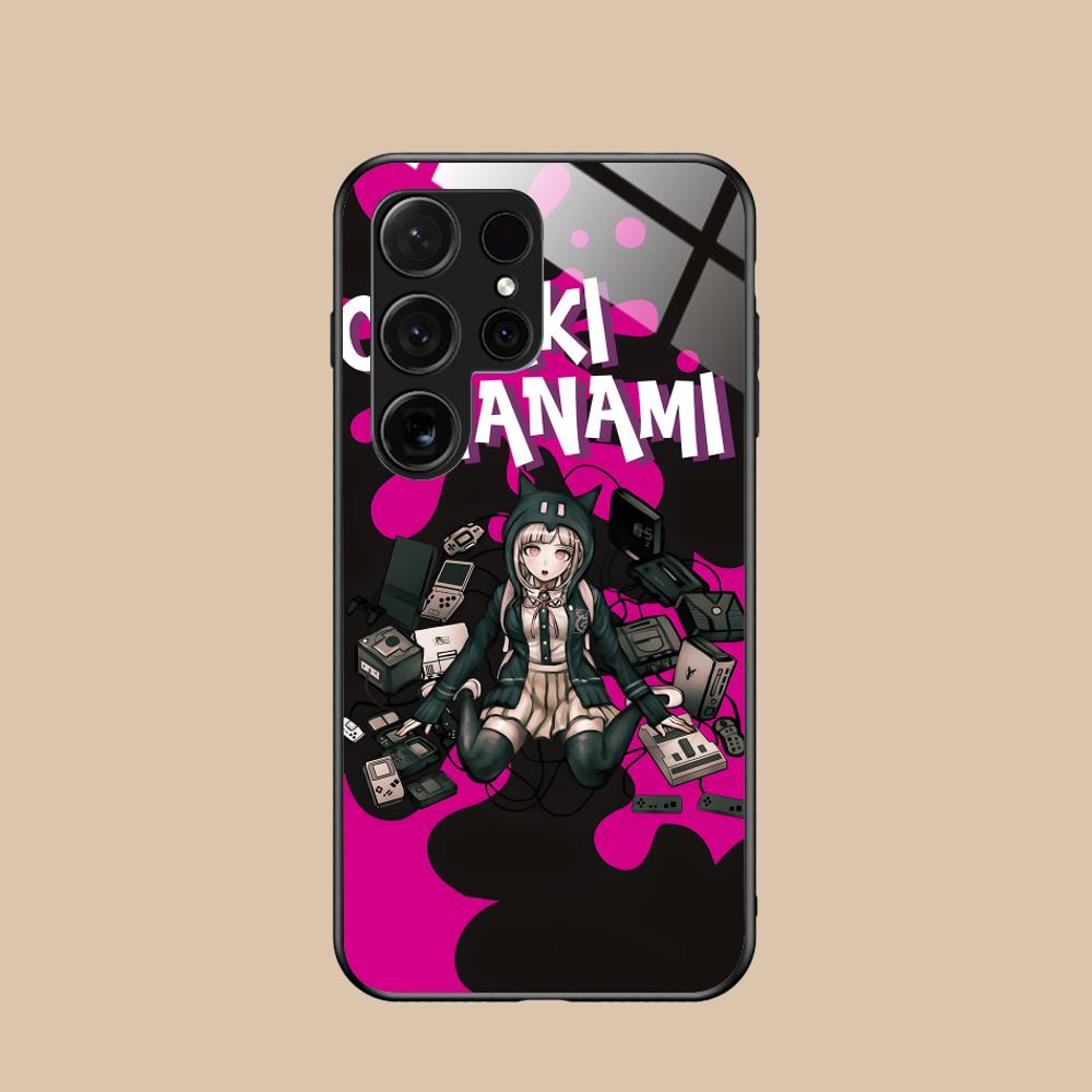 Danganronpa Chiaki Nanami Phone Case for Samsung Galaxy S26 S25 S24 S23 S22 S21 S20 Note20 Plus FE Ultra Glass Protective Cover