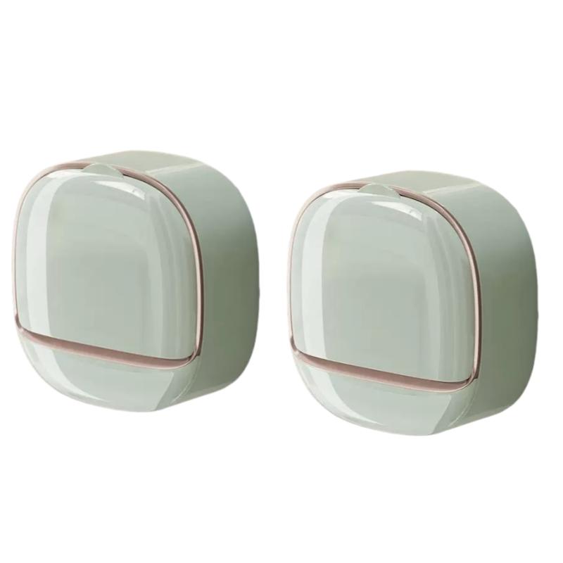 Waterproof Soap Box for Shower Hanging Soap Holder with Drainage for Bathroom Storage