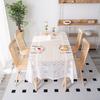 Lace Dining Table Coffee Table Tablecloth Modern Simple Cloth Rectangular European Round Household Small Fresh Tablecloth