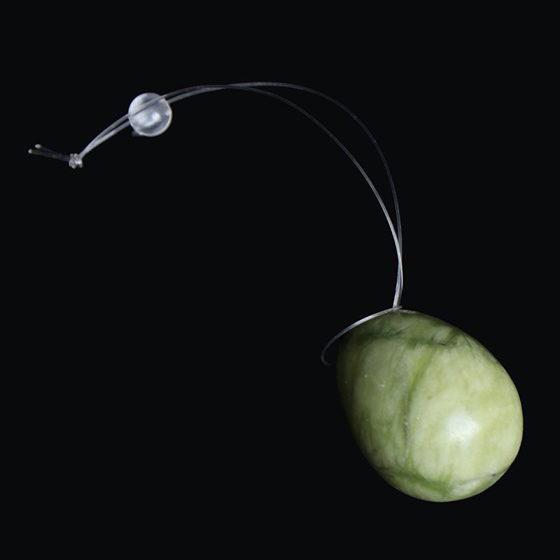 Natürliche Jade Ei Frauen Beckenboden Muskel Übung Straffung Vaginal Ball