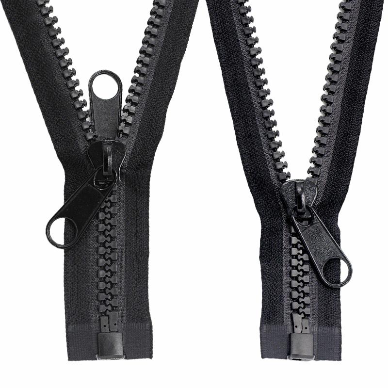 10# Pryskyřičný zip Náhradní opravná sada pro spací pytle Stanový zámek Dlouhý zip Otevřený konec Oboustranný jezddec 60-400 cm
