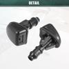 ACROPIX Windshield Wiper Washer Nozzle Spray Jet Fit for Ford Escape 2009-2012 No.8L8Z17603AA - Pack of 1 Black