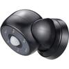 HONWELL Projecteur a LED Avec Detecteur De Mouvement Exterieur Interieur Sans Fil Etanche a L'eau Batterie Exterieure Projecteur Lum