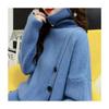 Sweater Women Loose Outside Wear Lazy Wind Set Head High Collar Korean Version of Thickened Knitted Tops
