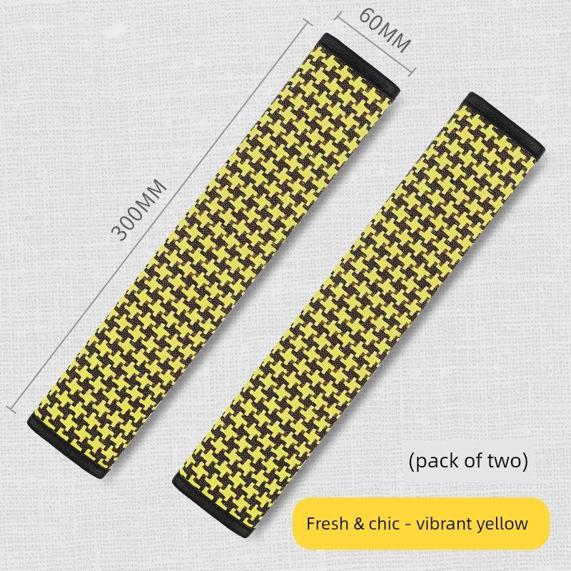 Car Seat Belt Shoulder Pads for Women 27cm 33cm Extended Anti-Wear Seat Belt Covers Anti-Strangling Seat Belt Covers
