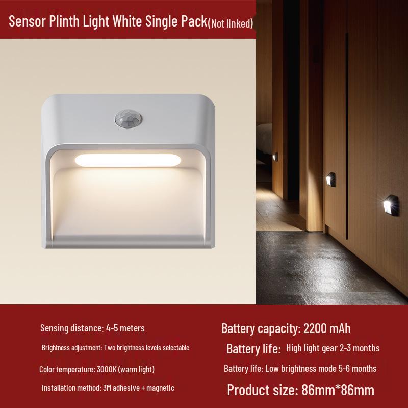 

Wireless Smart Induction Night Light for Cabinets and Entrances