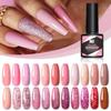 Nee Jolie Set Smalti Gel per Unghie 100 Colori Glitter Base Solida & Top Coat Nuovo Smalto Gel per Unghie da Salone