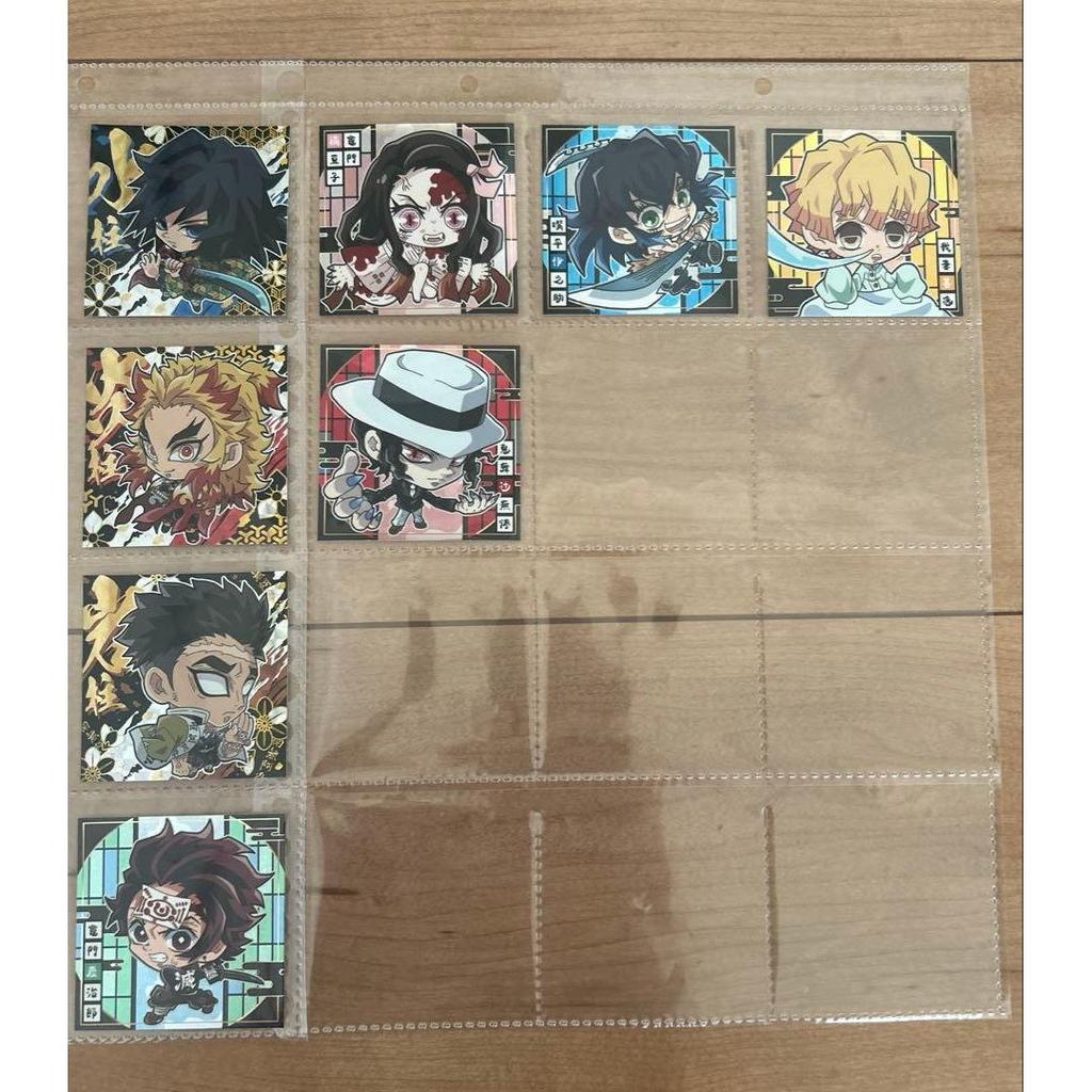 Used Demon Slayer: Kimetsu no Yaiba Wafer Seal Parts 1 to 5 Full Completion with bonus