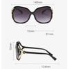 New Large Frame Oval Shape Sunglasses Women's Fashion Sun Glasses Women Outdoor Drive Eyewear UV400