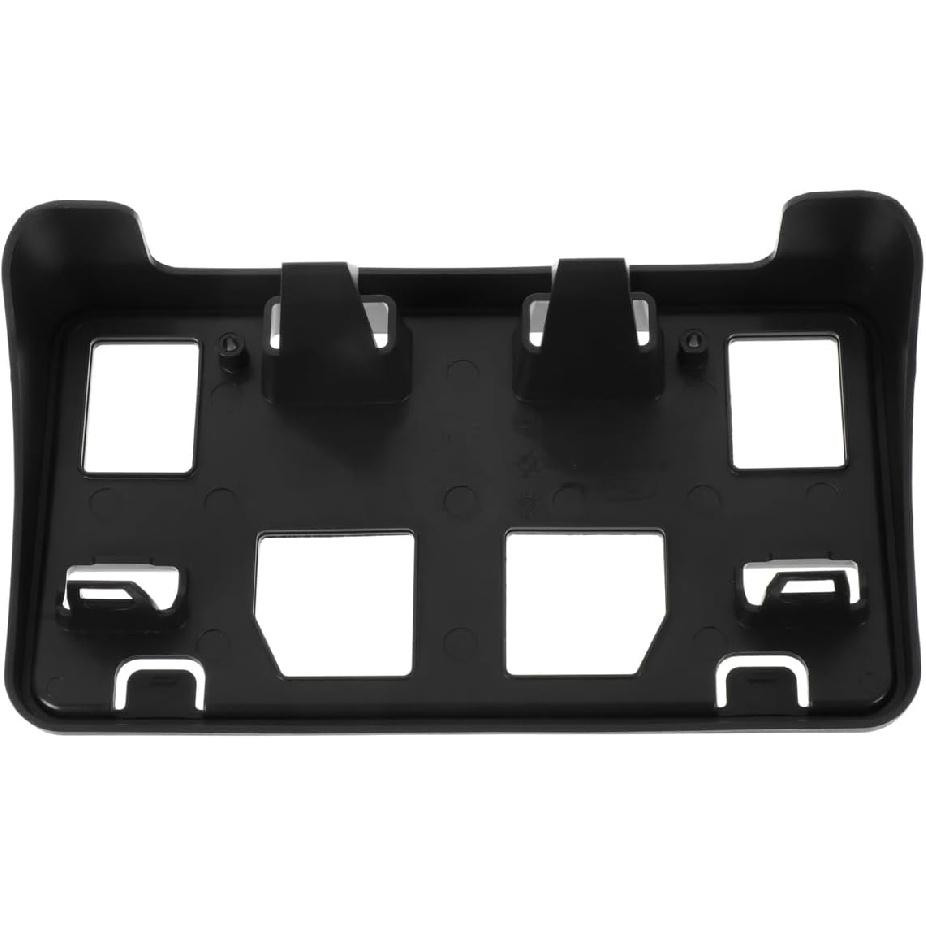 Front License Plate Frame Compatible with 2008-2014 Ford E-150 / E-250, 2008-2024 Ford E-350 Super Duty/E-450 Super Duty Front Bumper License Plate