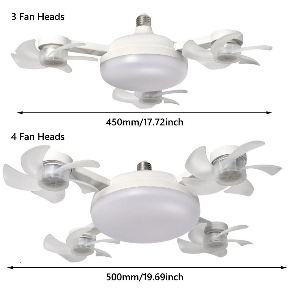 3-Speed Settings Drone Fan Light Quiet Remote-Control Fan Light  for Living Room and Bedroom