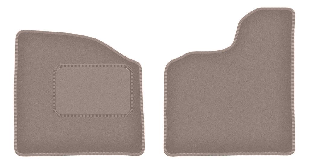 Beżowe dywaniki przednie dla: Mikrosamochód Microcar Virgo (0)