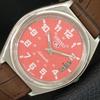 VINTAGE SEIKO 5 AUTOMATIC 7009A JAPAN MENS PEACH COLOR DIAL WATCH A709001-1