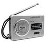 AM FM Radio Pocket Radio AM FM Transistor Radio DSP Chip Portable Pocket Mini Radio with Loudspeaker Headphone Jack Silver Gray