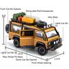 1:32 Scale Land Rover SV2025 Defender Car Model Toy Metal Body Rubber Tires Doors Opened Vehicles Models Boys Collectible Item