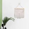 Hanging Storage Bag Multi Pockets Large Capacity Wall Mount Organization Bedside Keys Headband Organizer Bag Household Supplies