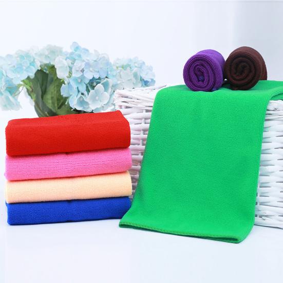 5Pcs Absorbent Microfiber Towel Quick Drying Washcloth 14" X 30" Skin-Friendly Towel for Bathroom Fitness Sports Yoga Beach
