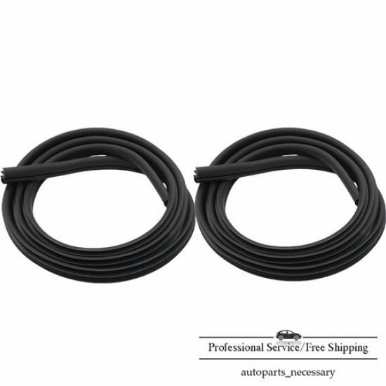 2X For 1997-04 Ford F-150 F-250 Door Weatherstrip Seal Rubber Front LH & RH New
