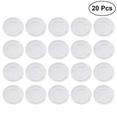 21MM PLASTIC PROTECTORS//DOTS PADS ADHESIVE CABINET BUFFERS DRAWER CUPBOARD DOOR
