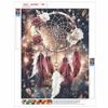 Creative Diamond Painting Kit for Adults DIY Dreamcatcher Rhinestone Picture Canvas for Leisure Craft Wall Art and Gift Making Fun Set