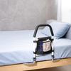 Household Elderly Getting Up Auxiliary Equipment Carbon Steel Elderly Bedside Armrest Foldable Disabled Bed Guardrail