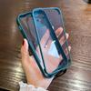 Luxury 360 Full Body Front+Back Case For iPhone 16 15 14 13 11 12 Pro Max XS X XR 7 8 Plus Silicone Bumper Shockproof Cover