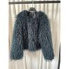 Women's Winter Artificial Fur Coat New Imitation Fur Coat Round Neck Thickened Lamb Wool Top