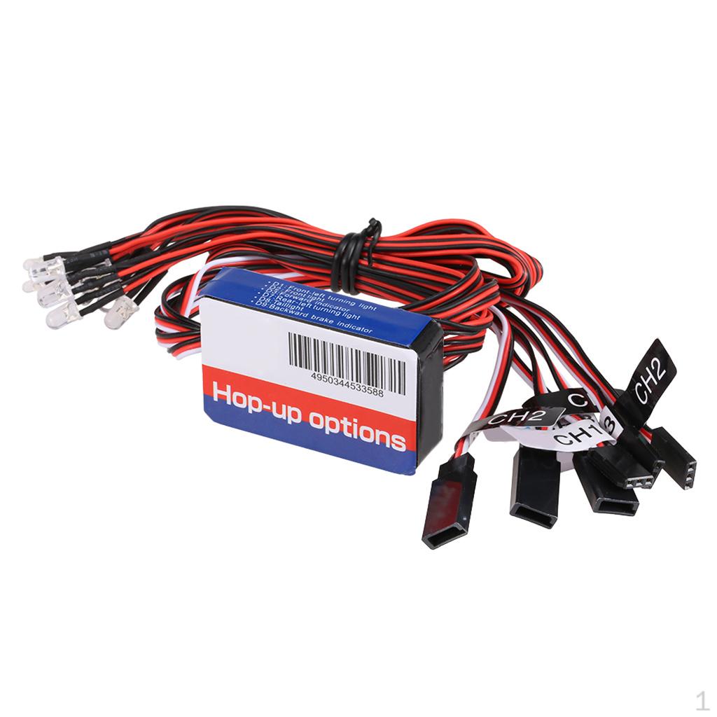 

12 Colors Flashing Kit for RC Car Kits 4.8-6.0V