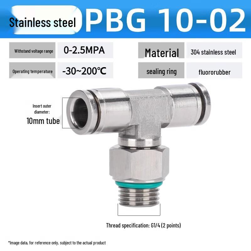

Jingyuheng Stainless Steel Quick-Connect Pneumatic Fitting