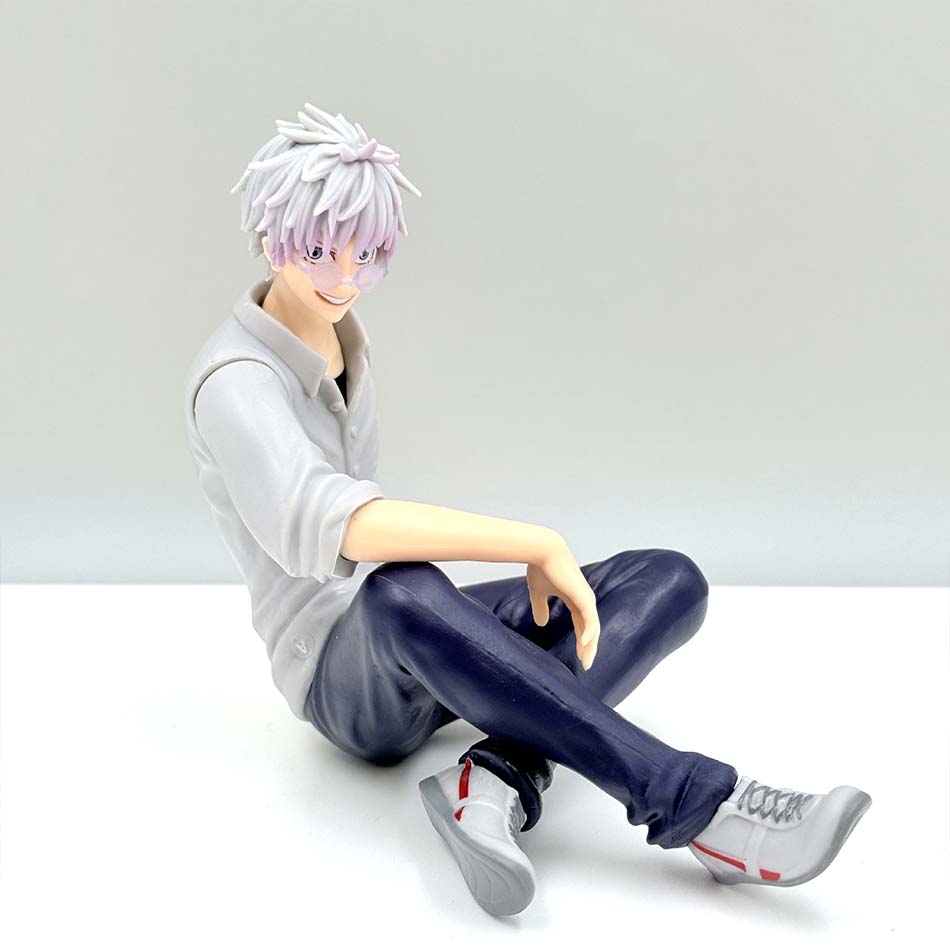 Jujutsu Kaisen Mini Figures Satoru Gojo Figure Action Geto Suguru Figurine Q Version Anime Model PVC Collection Toys Statue