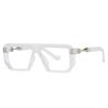 Timeless Retro Stylish High End Designer Style Travel Friendly Oversized Square Shaped Female Male For Both Women Sun Glasses