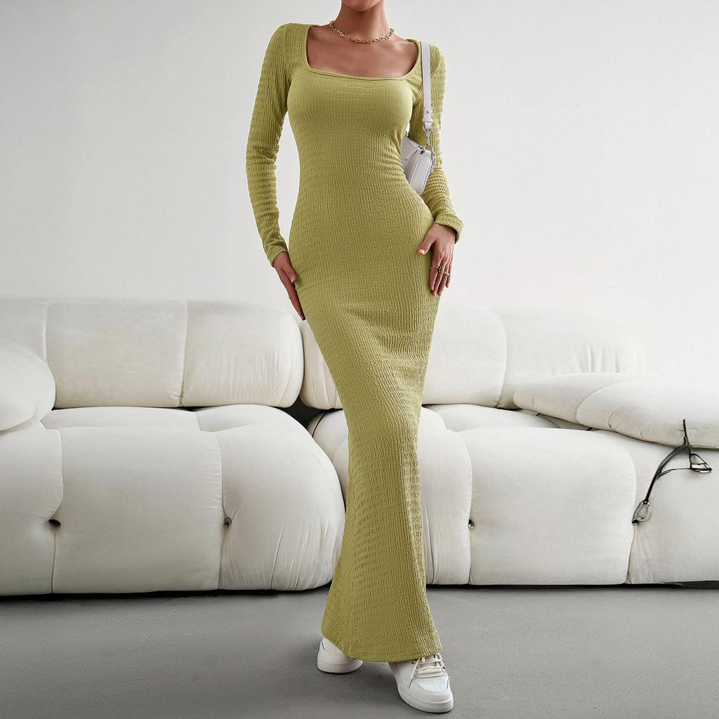 Women's Maxi Dress Womens Casual Long Sleeve Dress Party Long Dresses