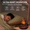 Smart Ultrasonic Professional Electric Fire Crack Volcano Scent Aroma 360 Air Humidifier Flame Essential Oil Aroma Diffuser
